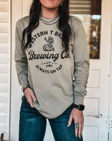WTB Brewing Co. Longsleeve - Sand