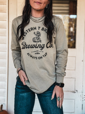 WTB Brewing Co. Longsleeve - Sand