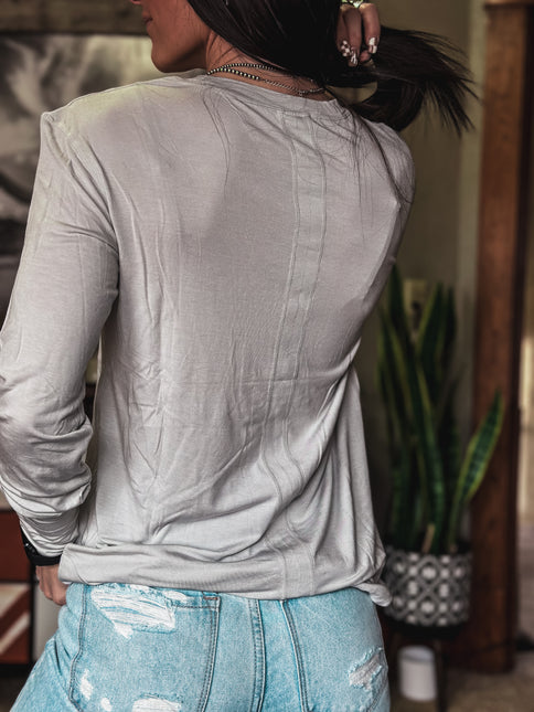 Brand Perfect Touch Athleisure Longsleeve - Ice