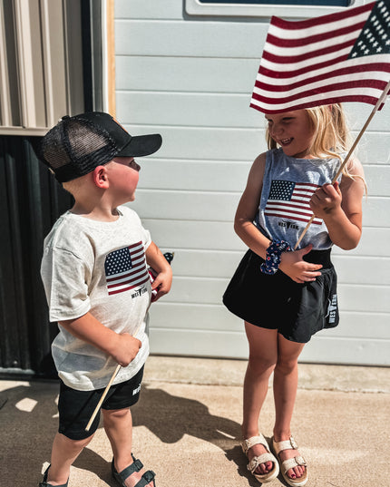 United States Flag Kids T