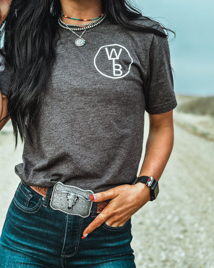 Circle Brand T - Charcoal