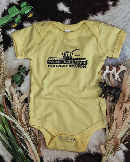 Harvest Season Onesie - Yellow