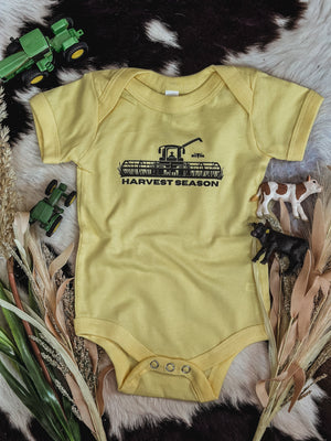 Harvest Season Onesie - Yellow