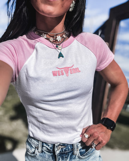 Brand Logo Cropped Baby T