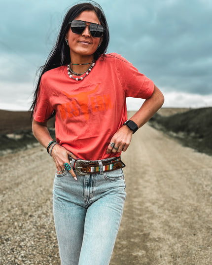 Brand T 2 Tone Coral