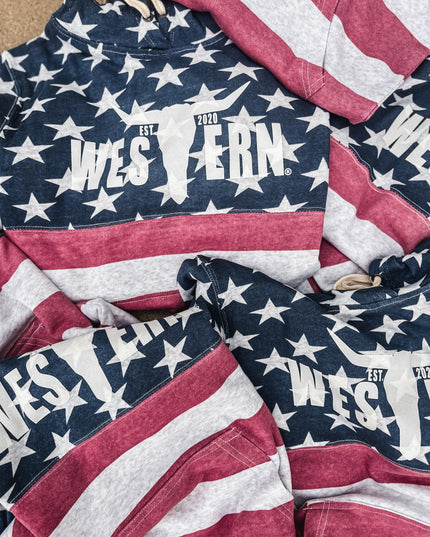 Brand Hoodie / Stars & Stripes *Limited Edition*