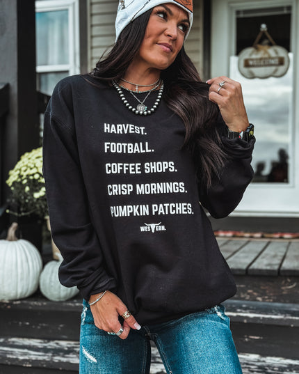 Best of Fall Crew - Black