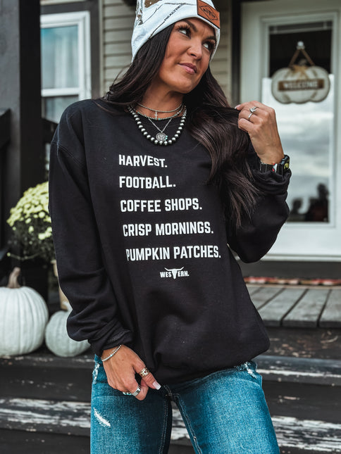 Best of Fall Crew - Black