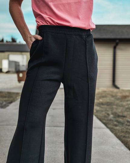 Brand Stride Scuba Wide Pants - Black