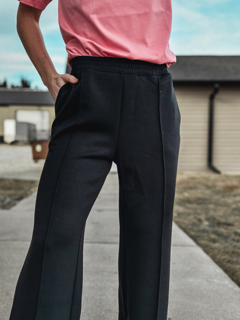 Brand Stride Scuba Wide Pants - Black