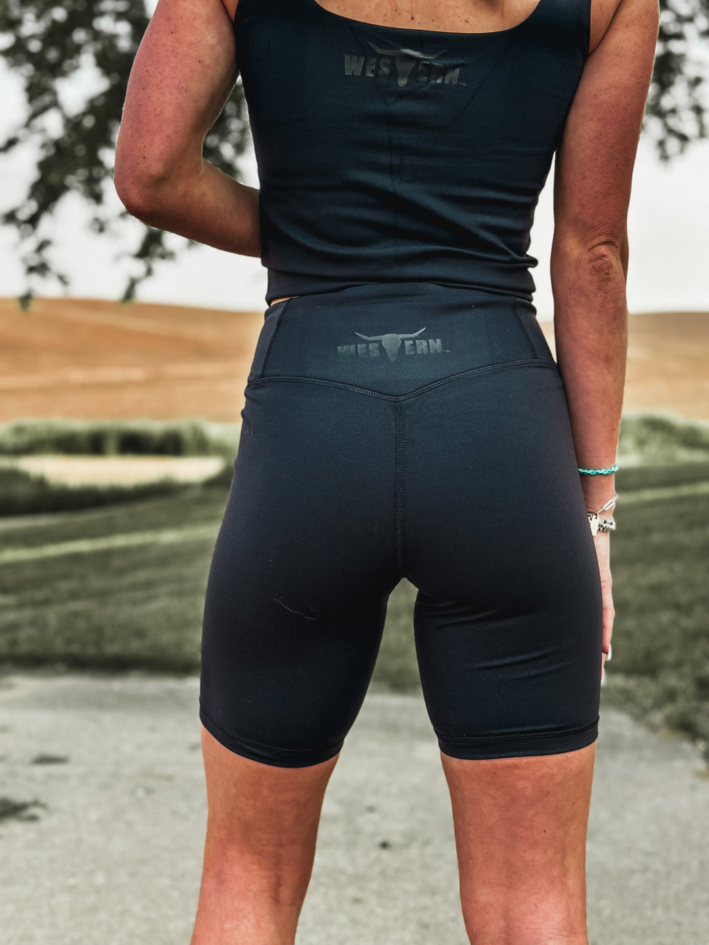 Brand All Day Biker Shorts - Black
