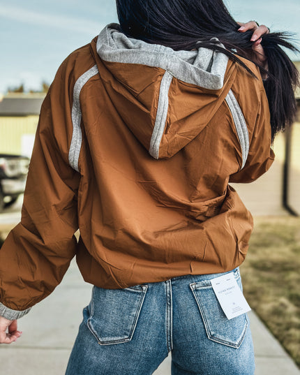 Rainstorm Pullover Hoodie - Latte