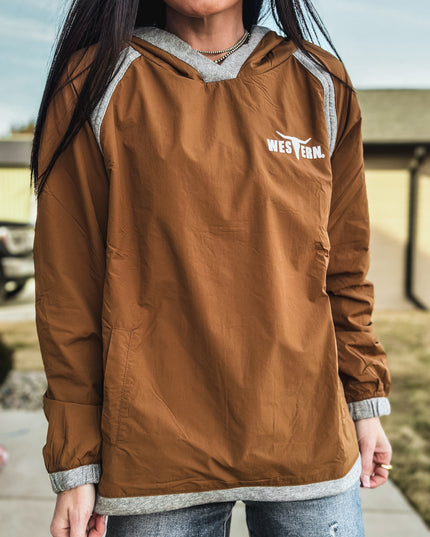 Rainstorm Pullover Hoodie - Latte