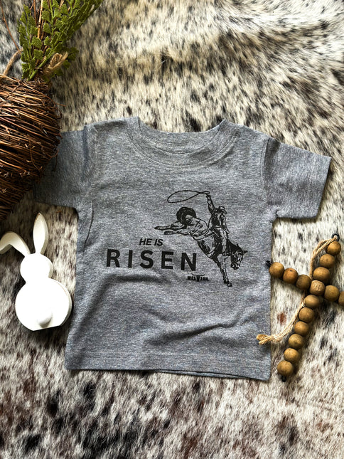 He is Risen Infant - Grey