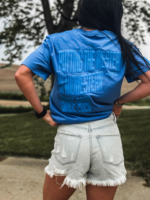 Putting the Western in Midwestern PUFF - Blue