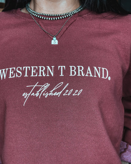 Brand Classic Crew - Rustic Red