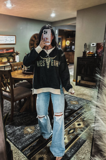 Duck Camo Logo Crew Sweater