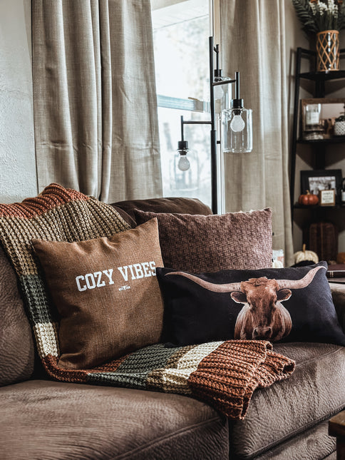 COZY VIBES Pillow Cover