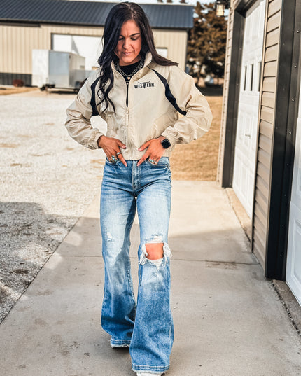 Brand Fast Pace Zip Jacket - Khaki