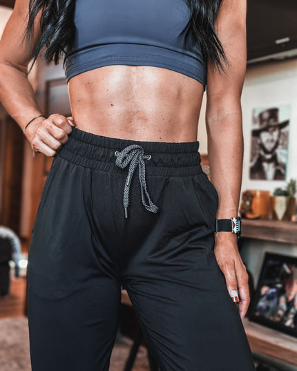 Brand Revive Joggers - Black