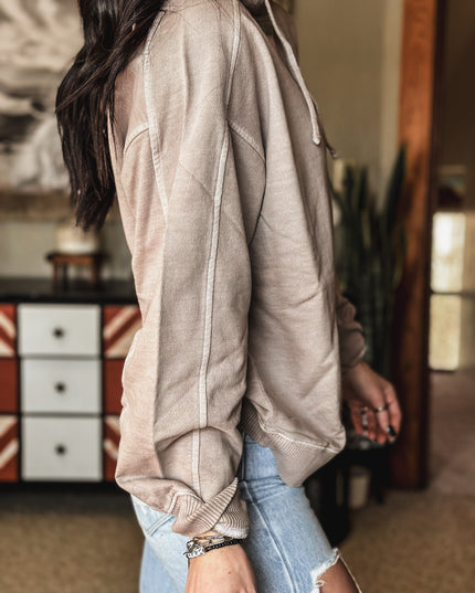 Brand Deadwood Hoodie - Mocha