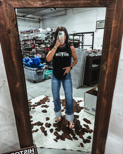 Brand Rodeo Tank - Black