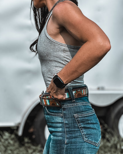 Brand Arizona Crop Tank - Grey