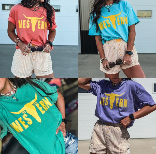Brand Yellow Logo T