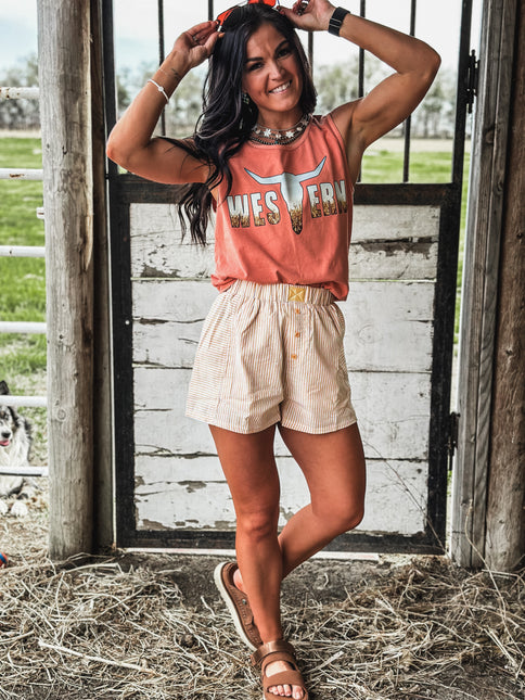 Brand Tank Coral