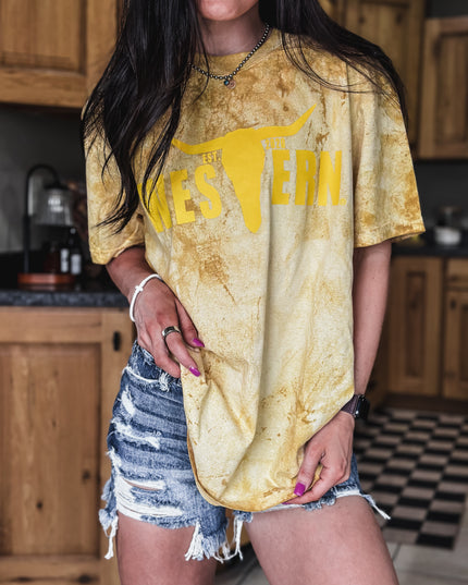 Brand Yellow Logo T