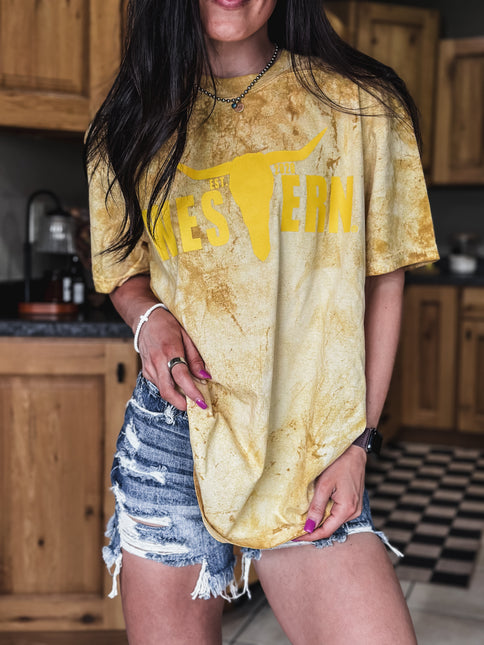 Brand Yellow Logo T