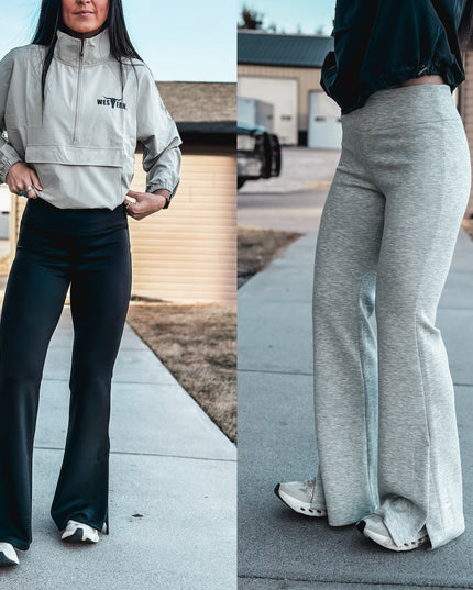 Brand Stride Scuba Split Flare Pants