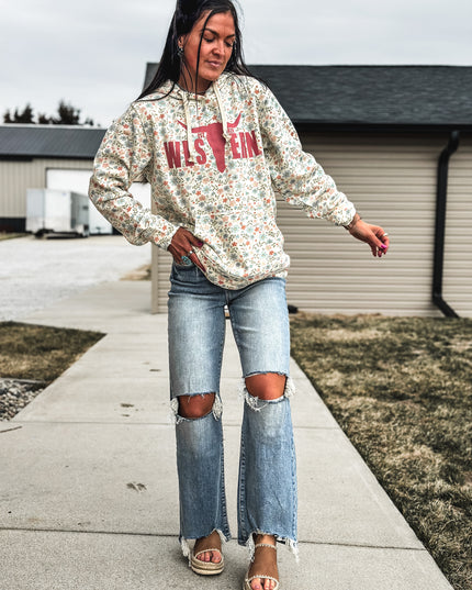 Brand Hoodie - Spring Bloom