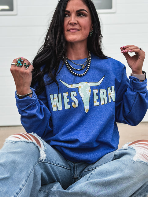 Brand Logo Daisies Crew