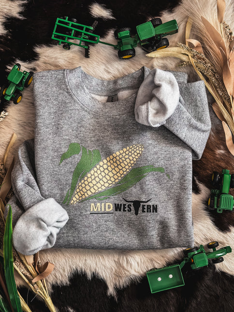MidWESTERN Crew - Grey