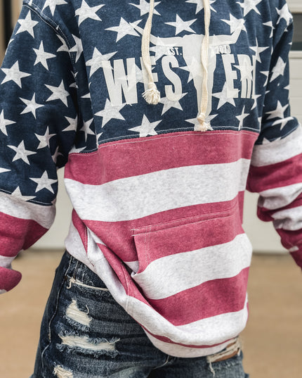 Brand Hoodie / Stars & Stripes *Limited Edition*