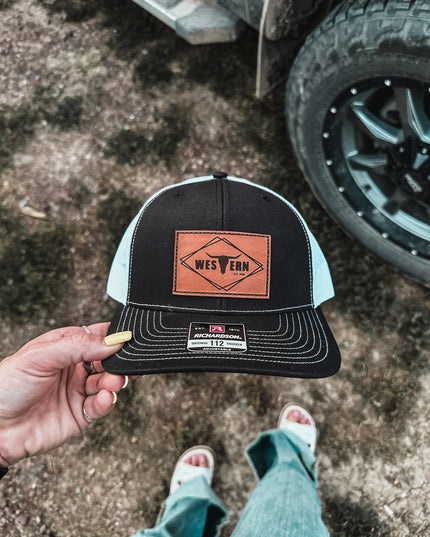 Brand Hat Black/White 112