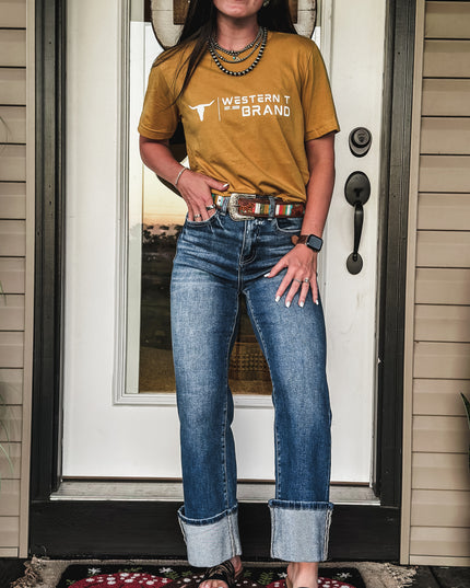 Western T Brand | Logo - Mustard
