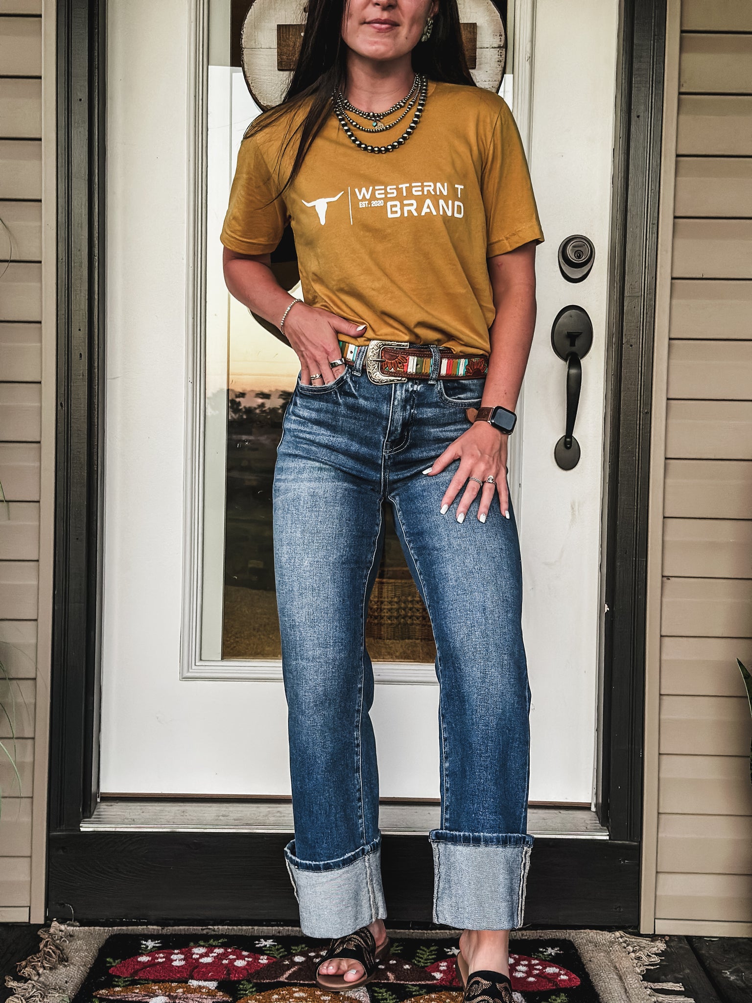 Western T Brand | Logo - Mustard