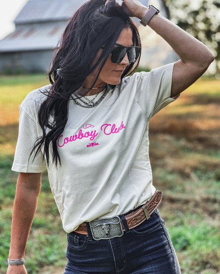Cowboy Club - Natural/Pink