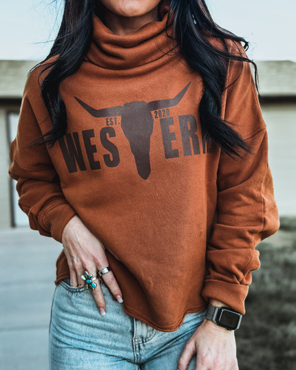 Brand Amber Boxy Turtleneck