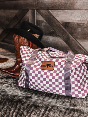 *DOORBUSTER* Rodeo Circuit Weekender Bag - Lavender