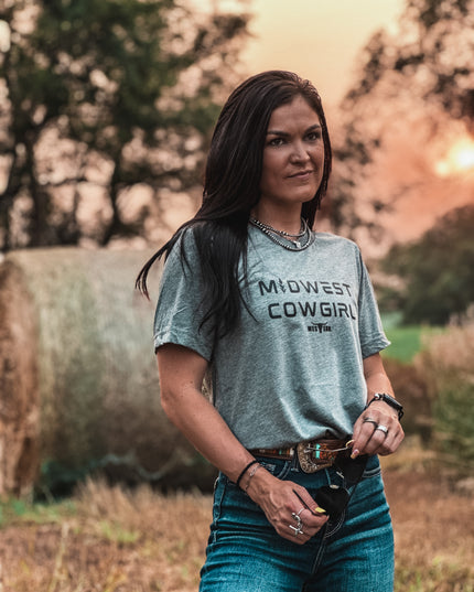 Midwest Cowgirl - Grey