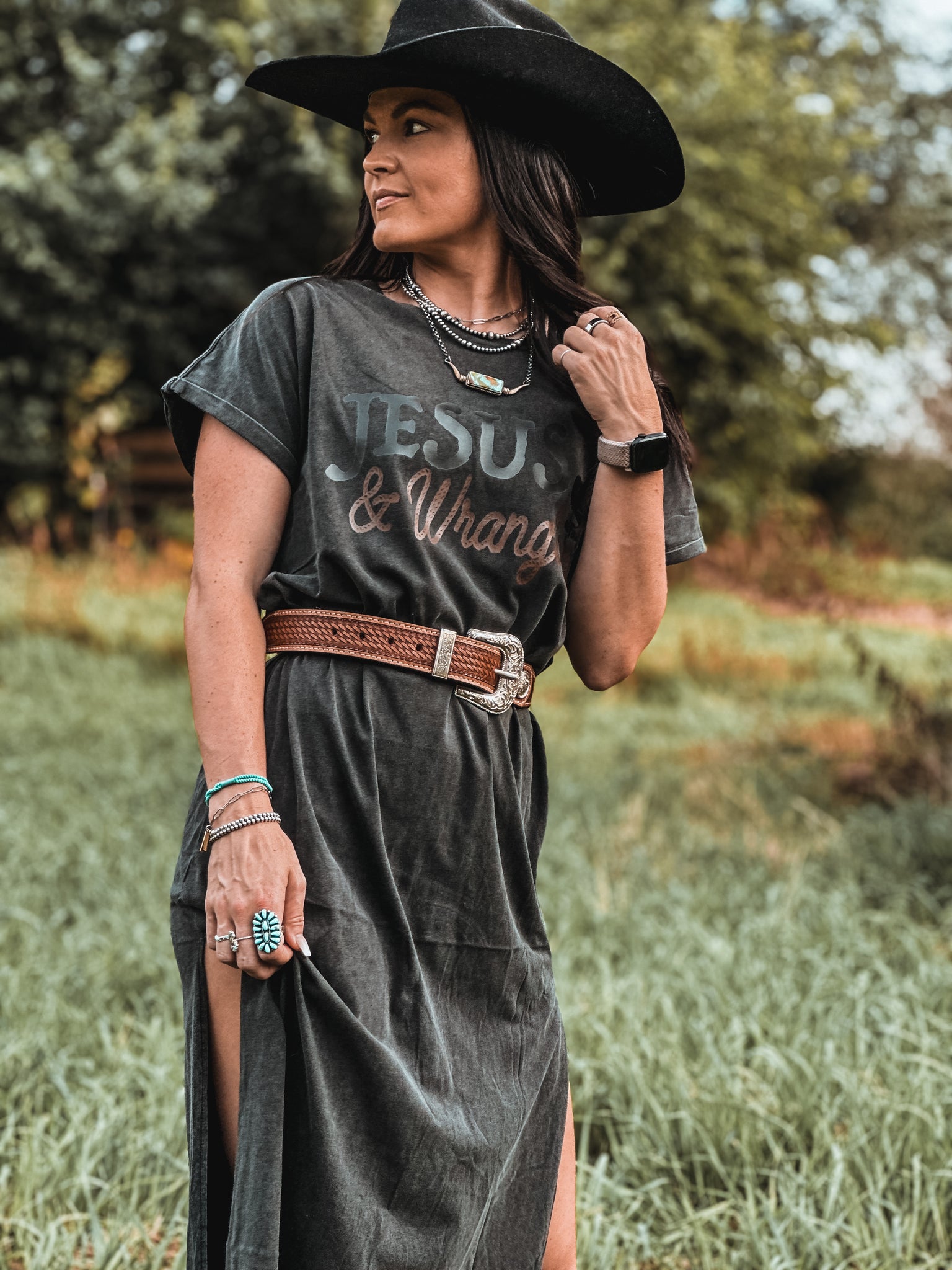 Jesus & Wranglers T-Dress