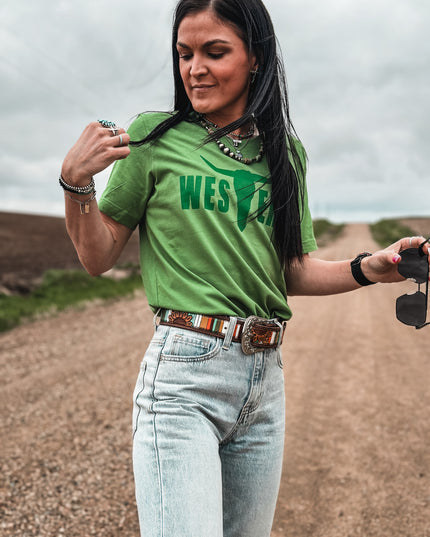 Brand T - 2 Tone Green