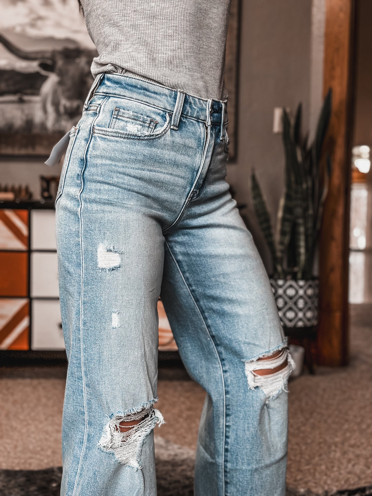 The Desperado Wide Leg Jean