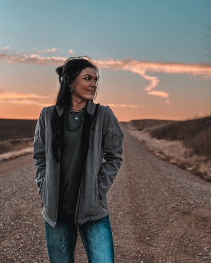 Brand Laramie Jacket Heather Grey - Ladies