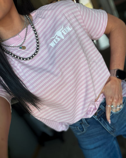 Everyday Classic Pinstripe Short Sleeve