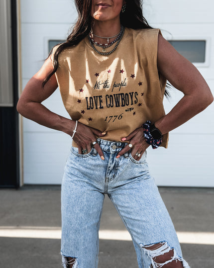 We the People - Cap Sleeve Tank