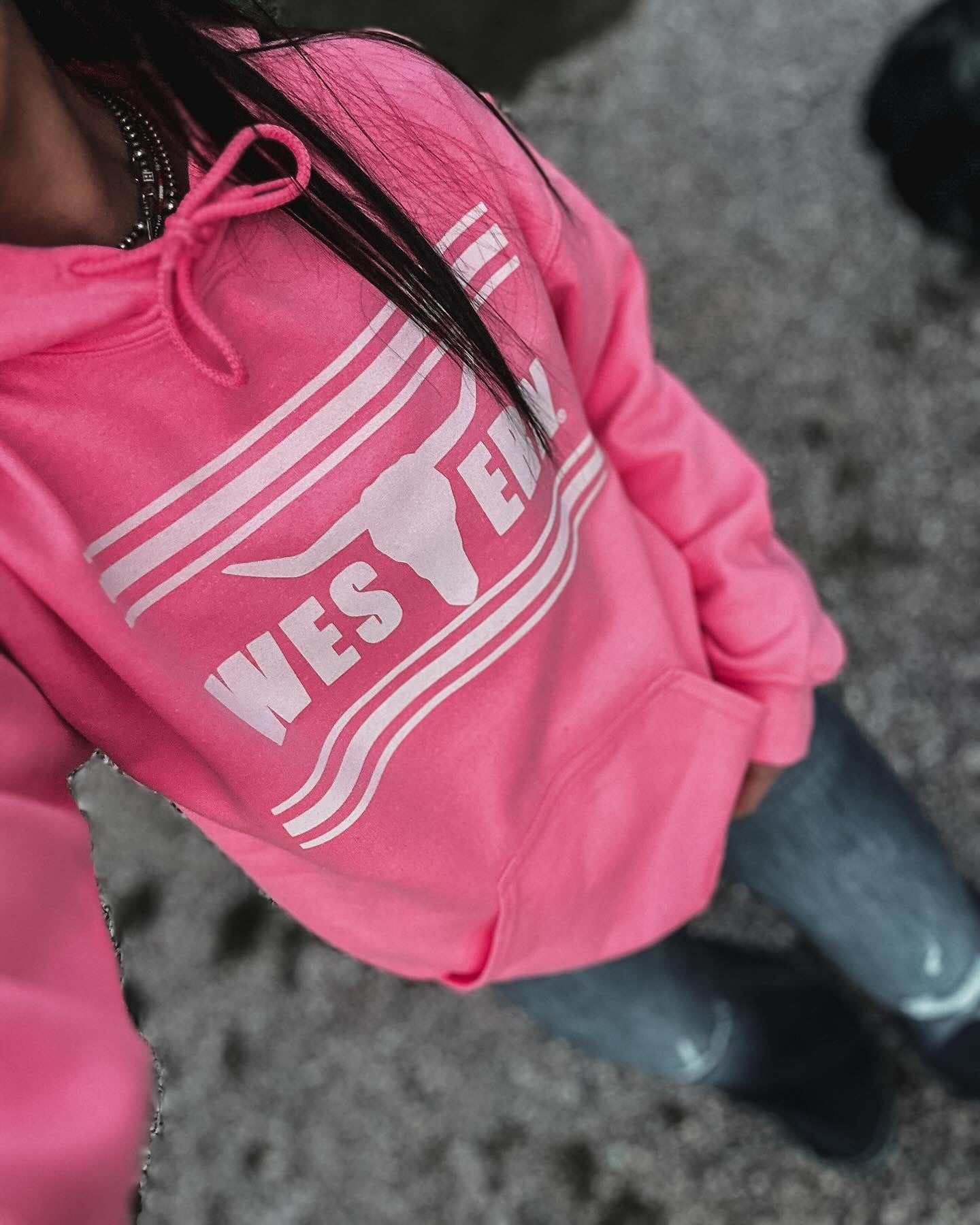 Brand Hoodie Cosmic Pink